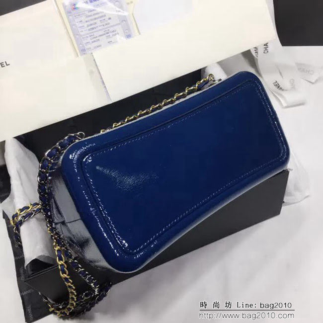 香奈兒CHANEL 94485 2018最新鹿皮漸變漆皮鏈條背包 正品開模 比拼專櫃 DSC1408